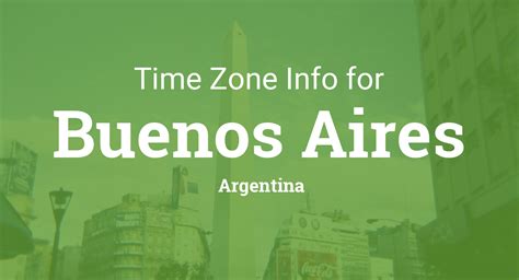 what time zone is buenos aires argentina